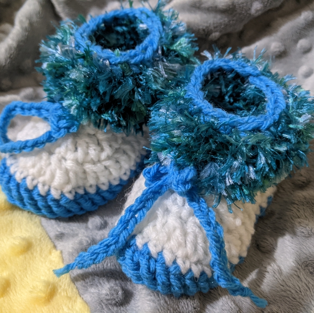 Baby boy booties